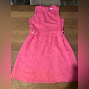 Jade Vibrant Pink Midi Dress